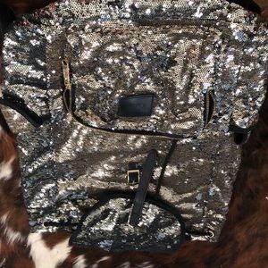 Victoria’s Secret Pink Gold Backpack